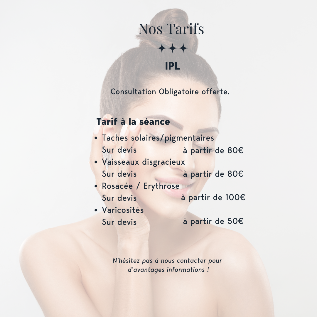 Tarifs IPL à la Suite N°8
