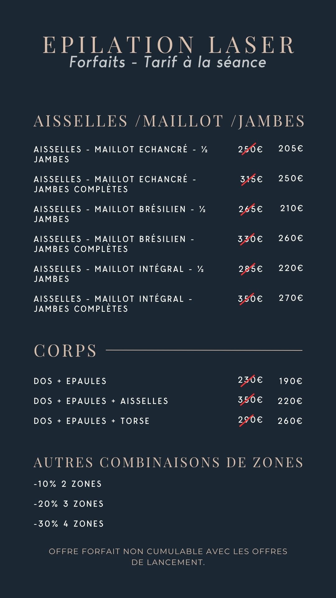 Tarifs forfaits épilation laser à Nancy – Soprano Ice Platinum pour traiter toutes les zones du corps avec confort et efficacité.