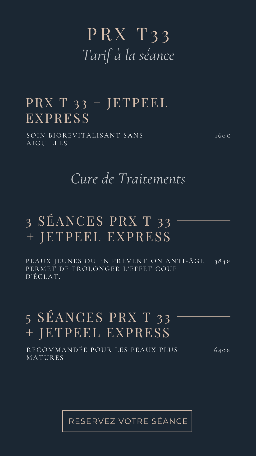 Tarifs PRX-T33 Premium à Nancy – La Suite N°8, biorevitalisation sans aiguille