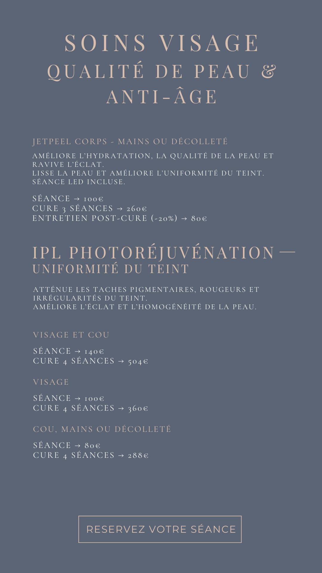 IPL photorajeunissement à Nancy traitement taches et rougeurs visage La Suite N8